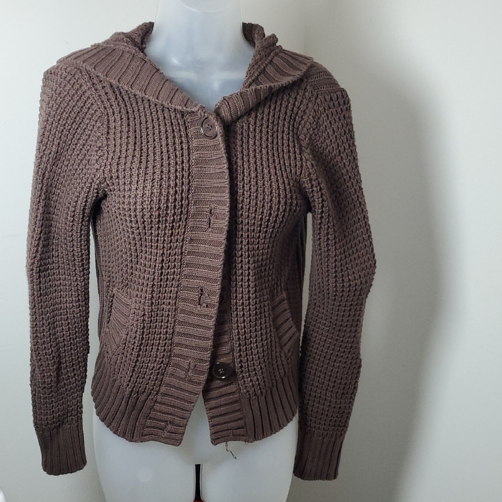 Cozy Brown Women's Cardigan Sweater